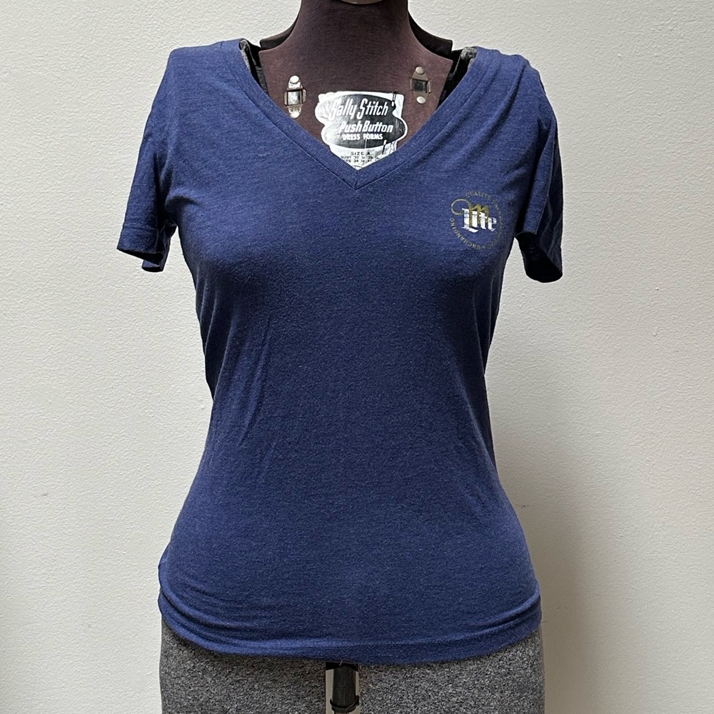 Vintage Miller Lite V-neck tee (m)